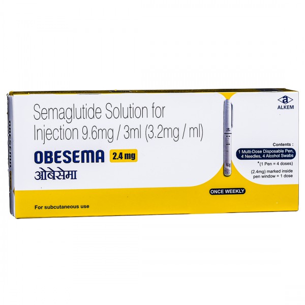 Obesema 2.4 mg Injection 3 ml (Prefilled Pen)