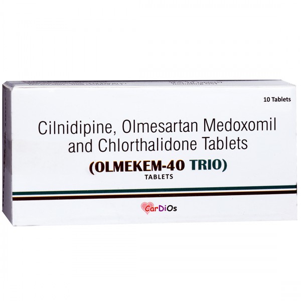 Olmekem 40 Trio Tablet (10 Tab) Olmekem 40 Trio Tablet (10 Tab)