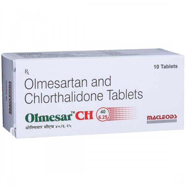 Olmesar CH 40/6.25 Tablet (10 Tab)