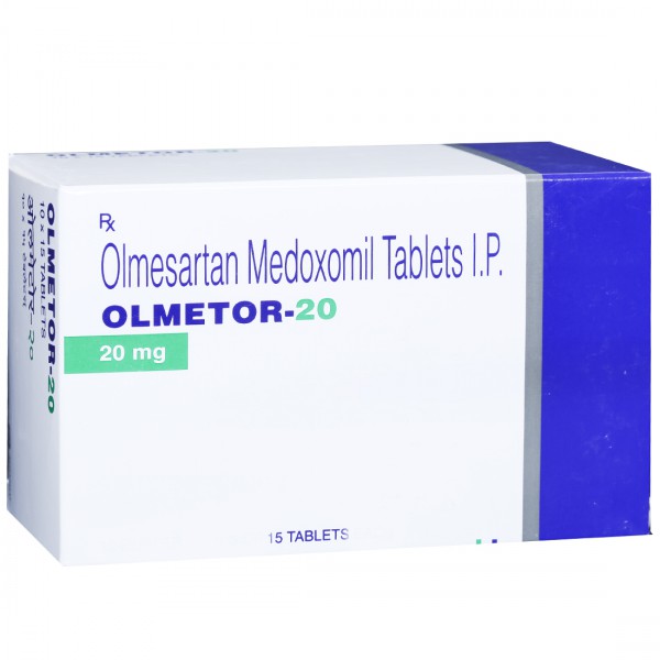 Olmetor 20 mg Tablet (15 Tab)