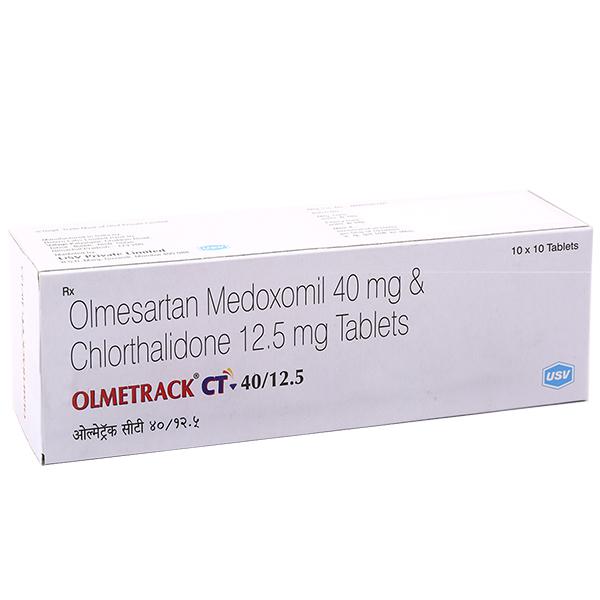 Olmetrack CT 40/12.5 mg Tablet (10 Tab)