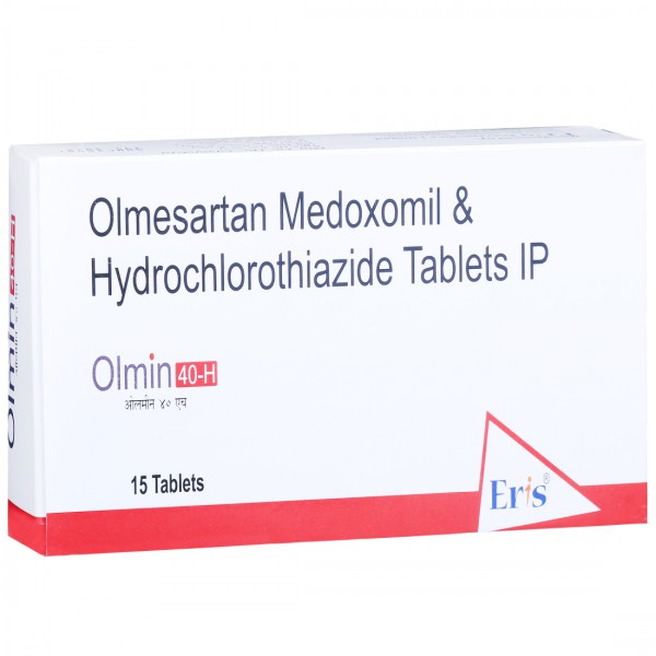 Olmin 40 H Tablet (15 Tab) Olmin 40 H Tablet (15 Tab)