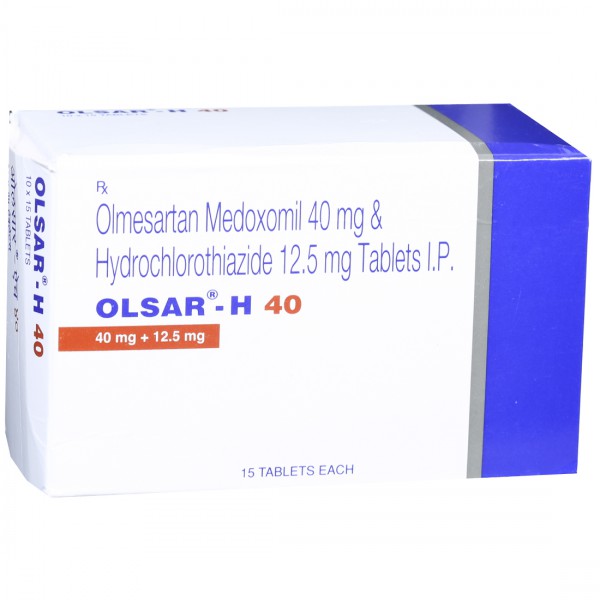 Olsar H 40 mg Tablet (15 Tab) Olsar H 40 mg Tablet (15 Tab)