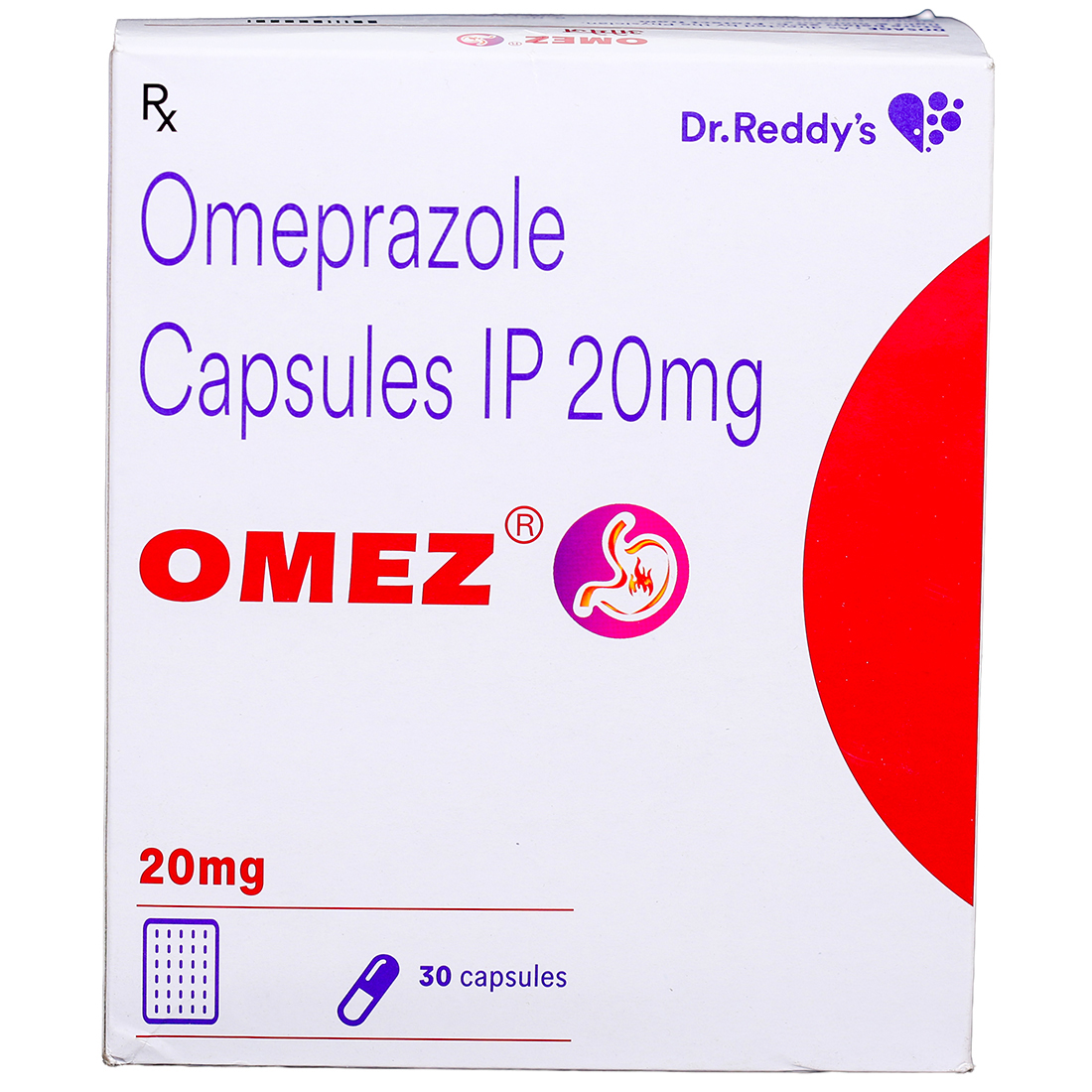 Omez 20 mg Capsule (30 Cap)