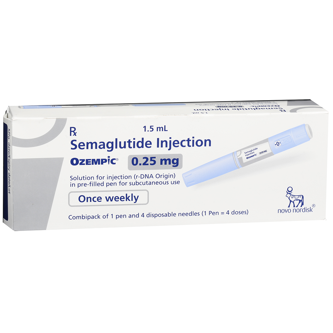 Ozempic 0.25 mg Injection 1.5 ml (Pen) Ozempic 0.25 mg Injection 1.5 ml (Pen)