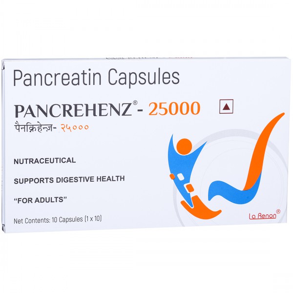Pancrehenz 25000 Capsule (10 Cap)