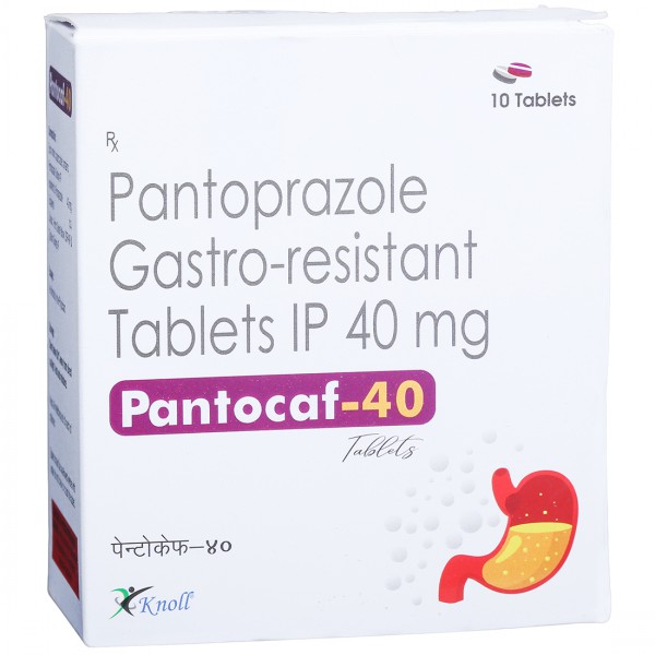 Pantocaf 40 mg Tablet (10 Tab)