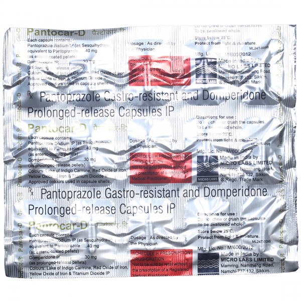 Pantocar D Capsule (15 Cap)