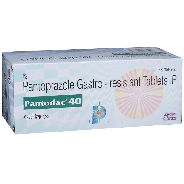 Pantodac 40 mg Tablet (15 Tab) Pantodac 40 mg Tablet (15 Tab)
