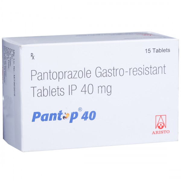 Pantop 40 mg Tablet (15 Tab)