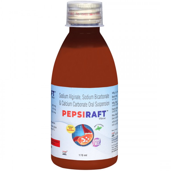 Pepsiraft Mint Flavour Sugar Free Suspension 170 ml