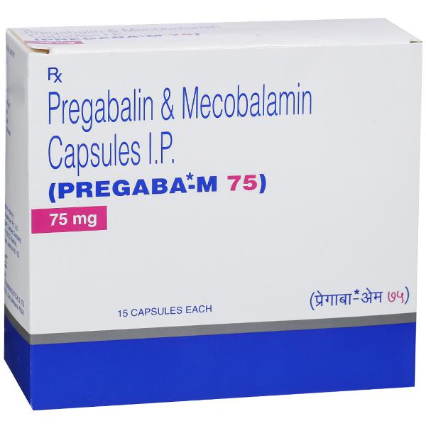 Pregaba M 75 mg Capsule (15 Cap)