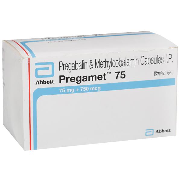 Pregamet 75 mg Capsule (10 Cap)