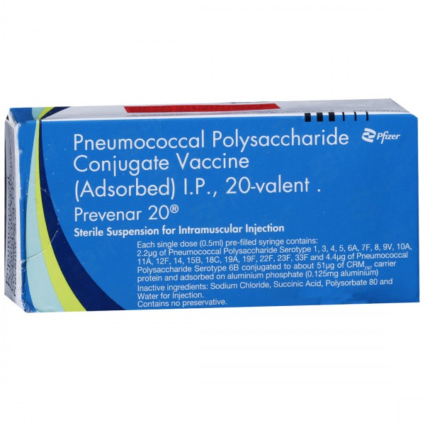 Prevenar 20 Vaccine 0.5 ml Prevenar 20 Vaccine 0.5 ml