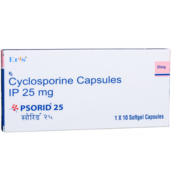 Psorid 25 Softgel Capsule (10 Cap)