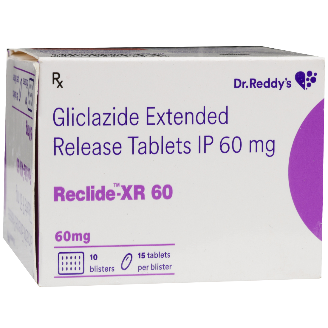 Reclide XR 60 mg Tablet (15 Tab) Reclide XR 60 mg Tablet (15 Tab)