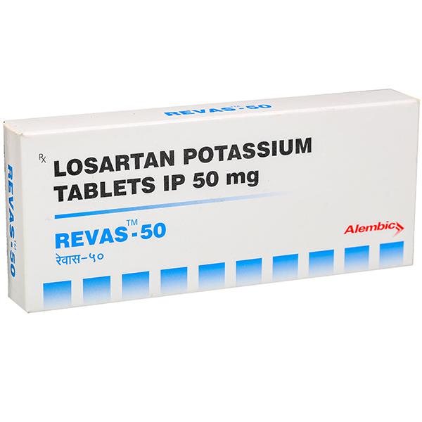 Revas 50 mg Tablet (15 Tab) Revas 50 mg Tablet (15 Tab)