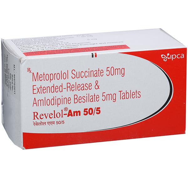 Revelol AM 50/5 mg Tablet (10 Tab)