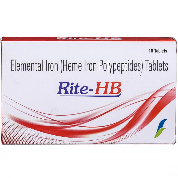 Buy Rite HB 10 Tablets Online at the Best Price | SastaSundar