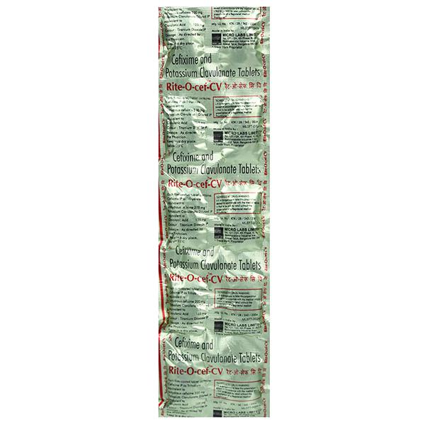 Rite O Cef CV Tablet (10 Tab) Rite O Cef CV Tablet (10 Tab)