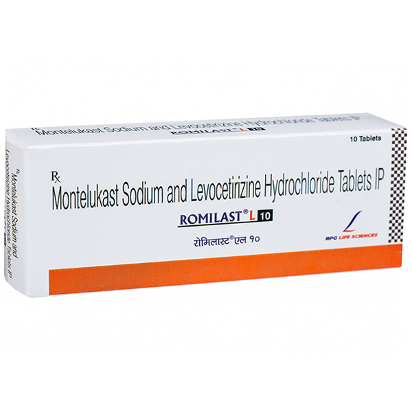 Romilast L 10 mg Tablet (10 Tab)