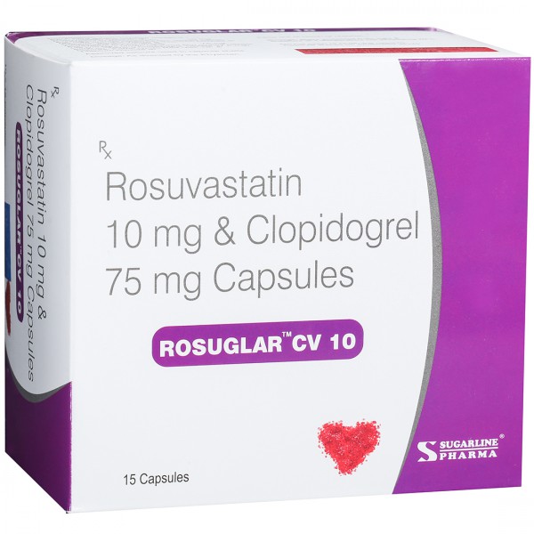 Rosuglar CV 10 Capsule (15 Cap) Rosuglar CV 10 Capsule (15 Cap)