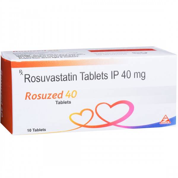 Rosuzed 40 mg Tablet (10 Tab) Rosuzed 40 mg Tablet (10 Tab)