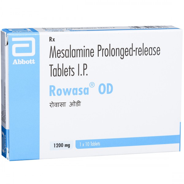 Rowasa OD 1200 mg Tablet (10 Tab)