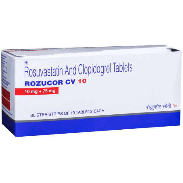 Rozucor CV 10 mg Tablet (10 Tab) Rozucor CV 10 mg Tablet (10 Tab)