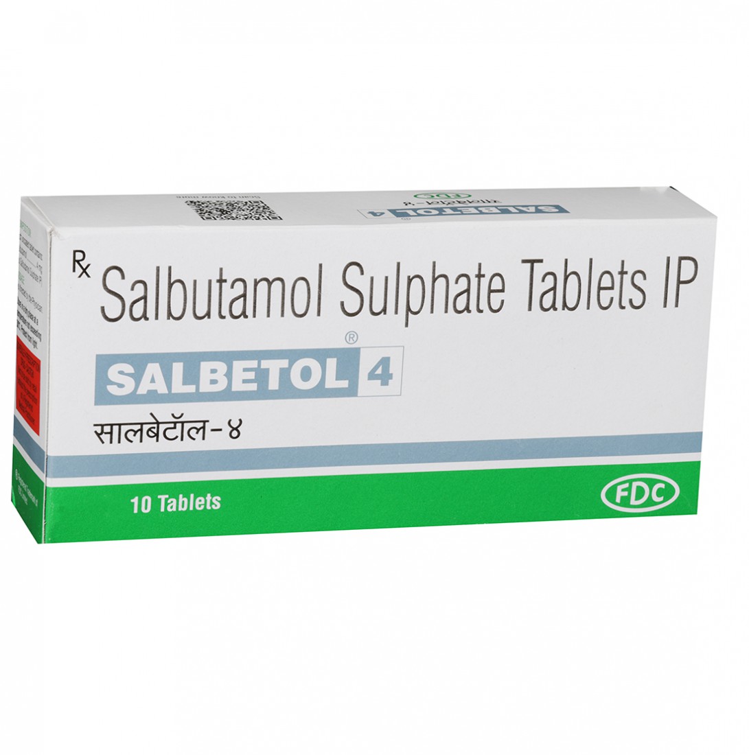Salbetol 4 mg Tablet (10 Tab)