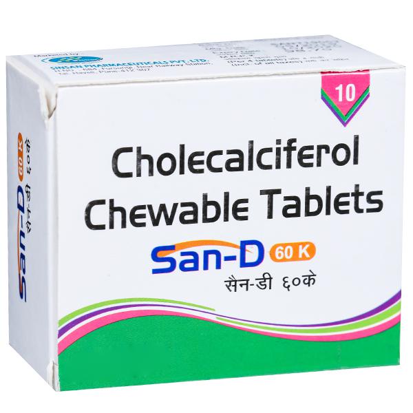 San D 60 K Tablet (4 Tab)