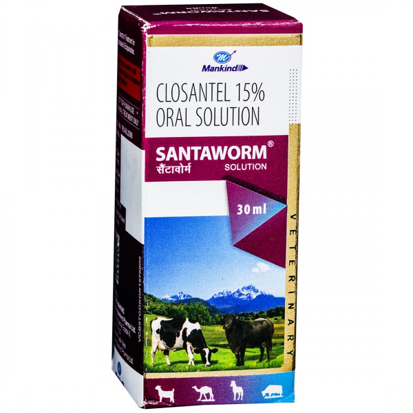 Santaworm Veterinary Solution 30 ml