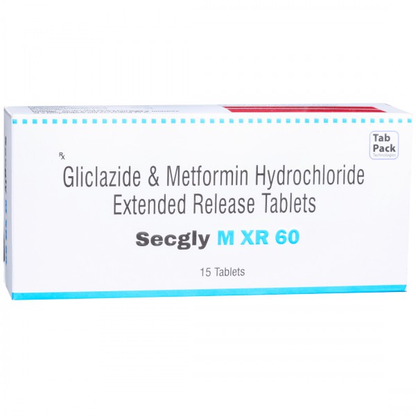Secgly M XR 60 Tablet (15 Tab) Secgly M XR 60 Tablet (15 Tab)