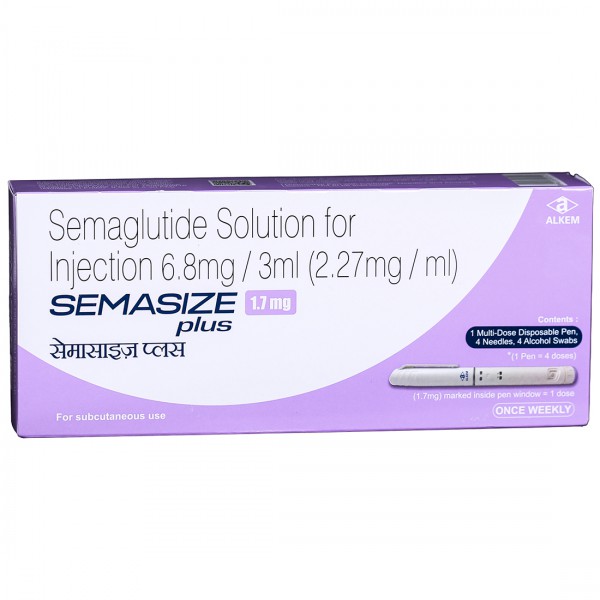 Semasize Plus 1.7 mg Injection 3 ml (Prefilled Pen) Semasize Plus 1.7 mg Injection 3 ml (Prefilled Pen)