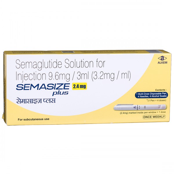 Semasize Plus 2.4 mg Injection 3 ml (Prefilled Pen)