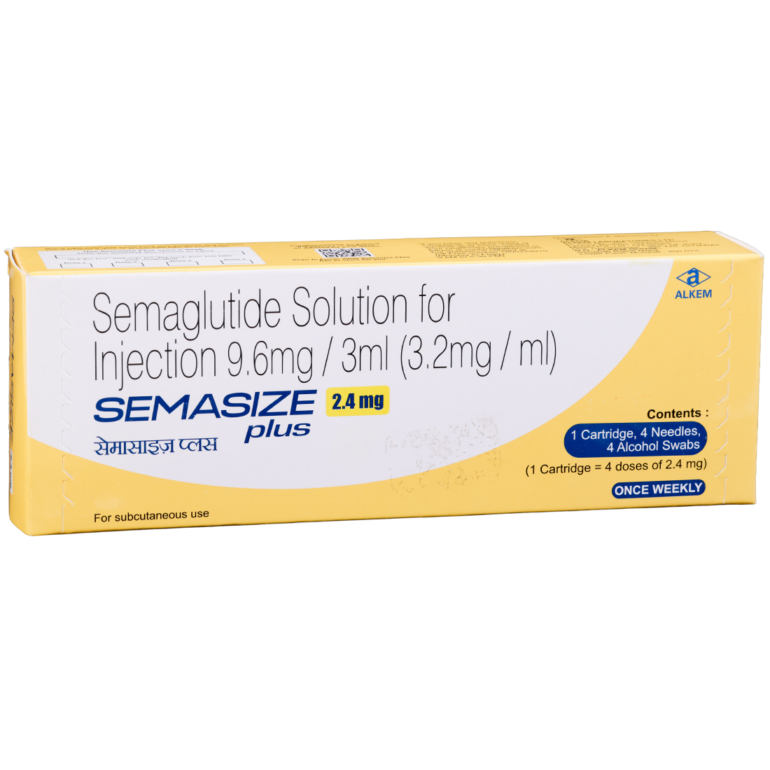 Semasize Plus 2.4 mg Injection 3 ml (Cartridge) Semasize Plus 2.4 mg Injection 3 ml (Cartridge)