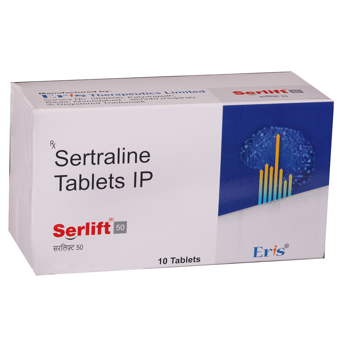 Serlift 50 mg Tablet (10 Tab)