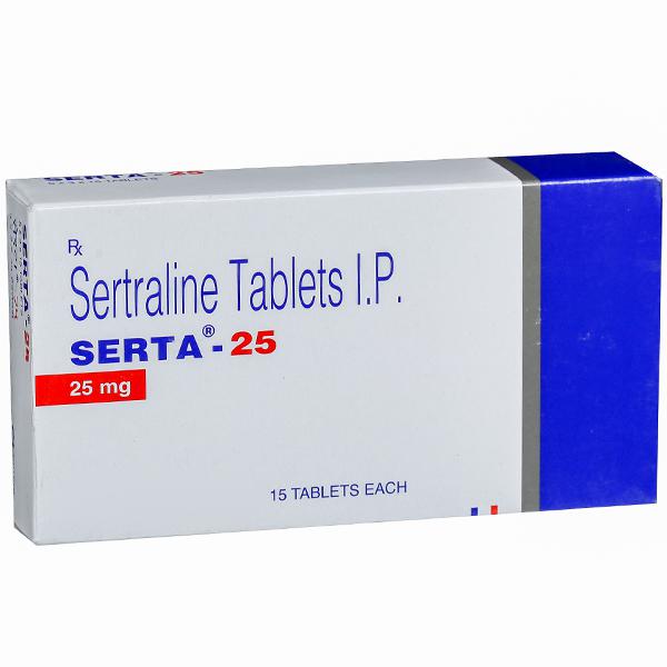 Serta 25 mg Tablet (15 Tab)