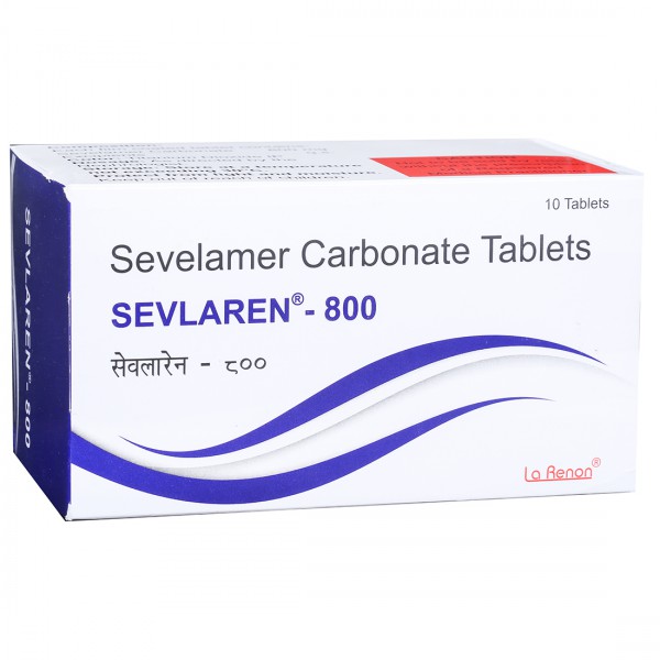 Sevlaren 800 mg Tablet (15 Tab) Sevlaren 800 mg Tablet (15 Tab)