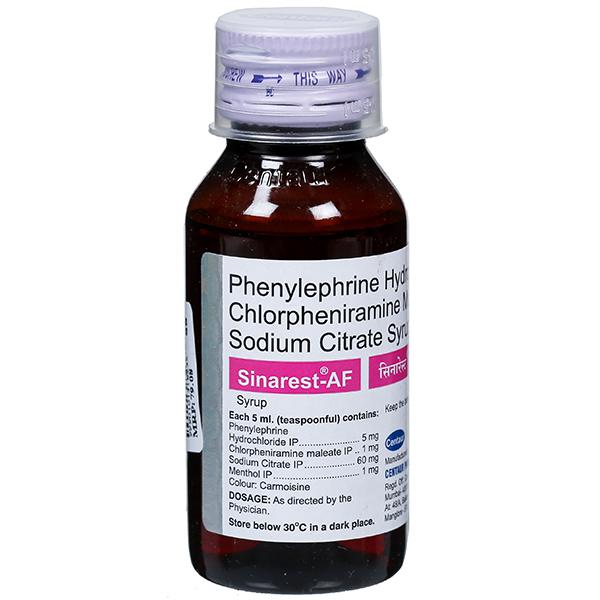 Sinarest AF 60 ml Syrup