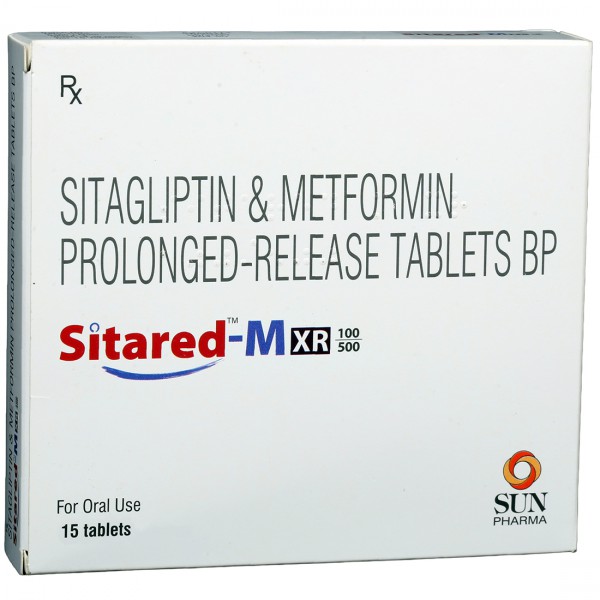 Sitared M XR 100/500 Tablet (15 Tab)