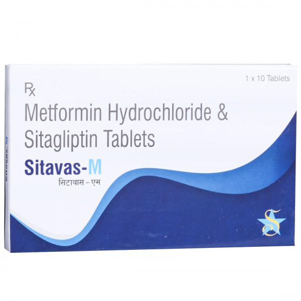 Sitavas M Tablet (10 Tab)