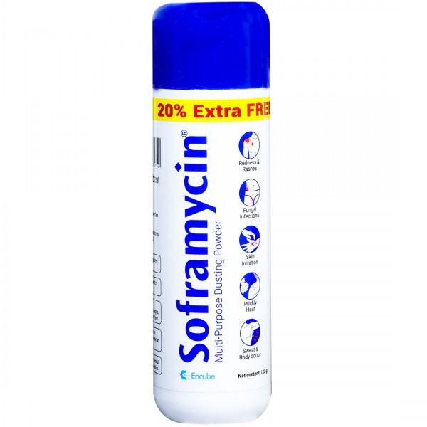 Soframycin Dusting Powder (Extra 20% Free) 100 g Soframycin Dusting Powder (Extra 20% Free) 100 g