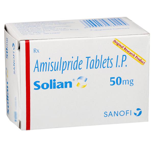 Solian 50 mg Tablet (10 Tab) Solian 50 mg Tablet (10 Tab)