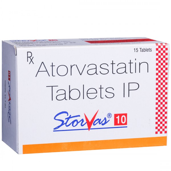 Storvas 10 mg Tablet (15 Tab)