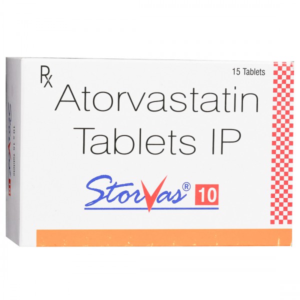 Storvas 10 mg Tablet (15 Tab) Storvas 10 mg Tablet (15 Tab)