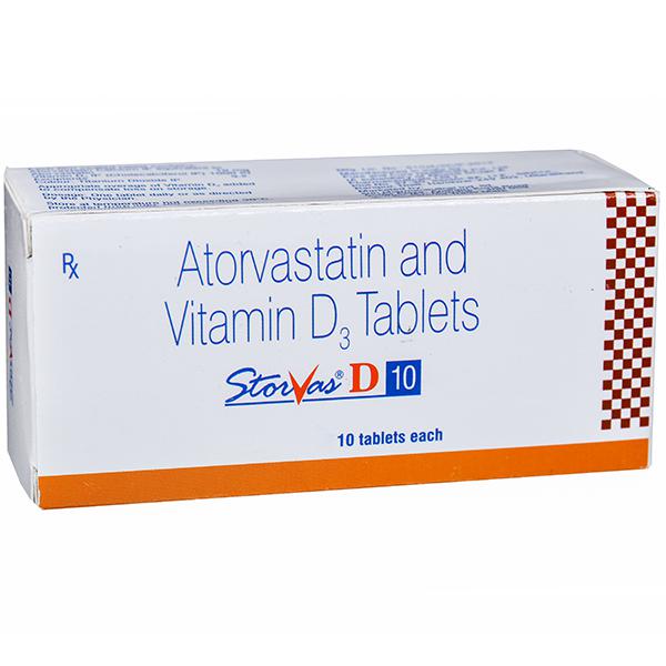 Storvas D 10 mg Tablet (10 Tab)