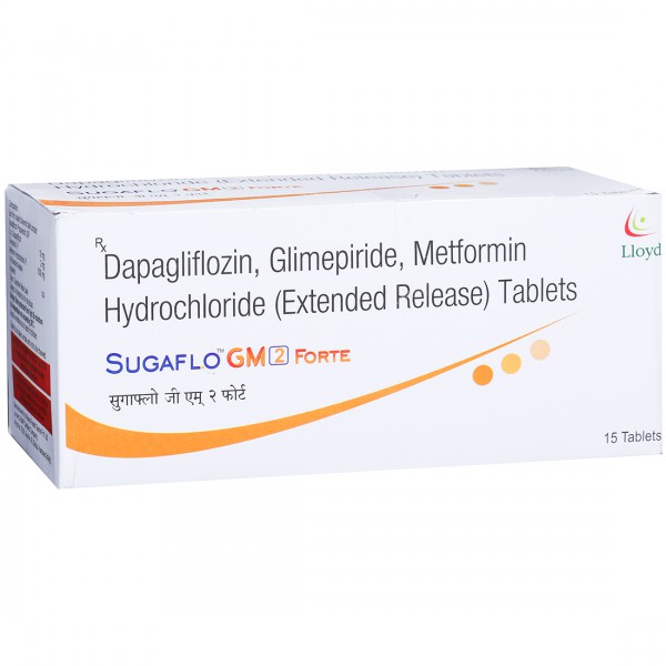 Sugaflo GM 2 Forte Tablet (15 Tab)