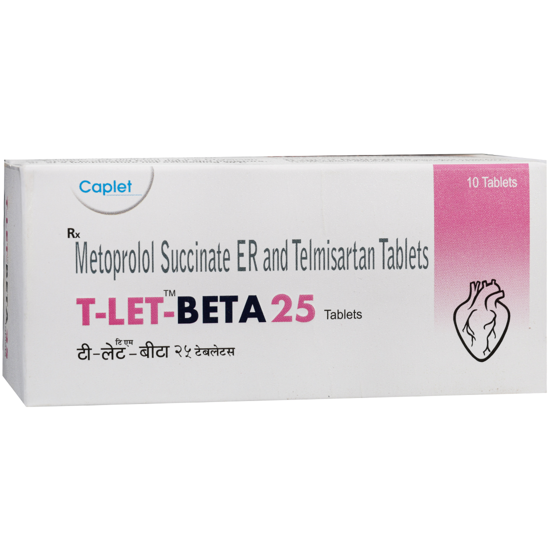 T Let Beta 25 Tablet (10 Tab) T Let Beta 25 Tablet (10 Tab)