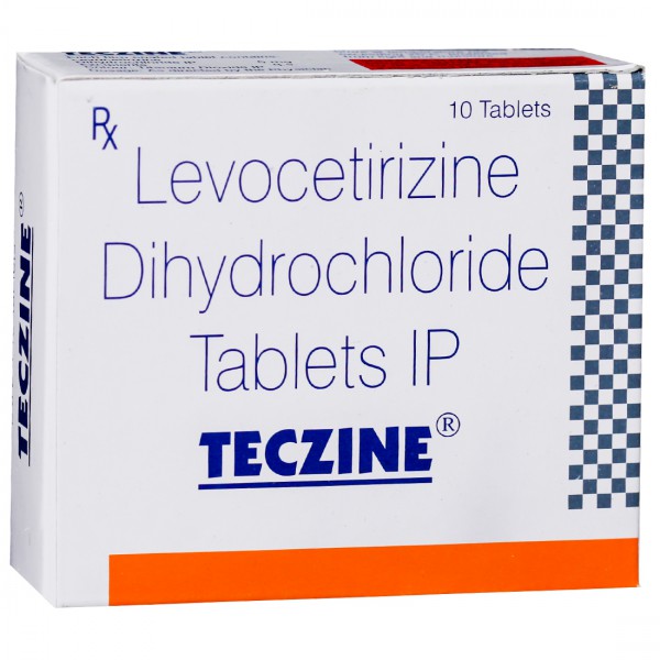 Teczine 5 mg Tablet (10 Tab) Teczine 5 mg Tablet (10 Tab)